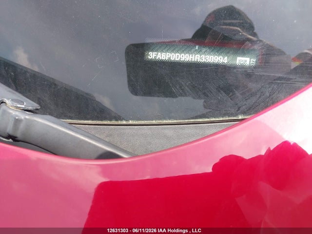12631303 :رقم المزاد ، 3FA6P0D99HR330994 vin ، 2017 Ford Fusion Titanium مزاد بيع