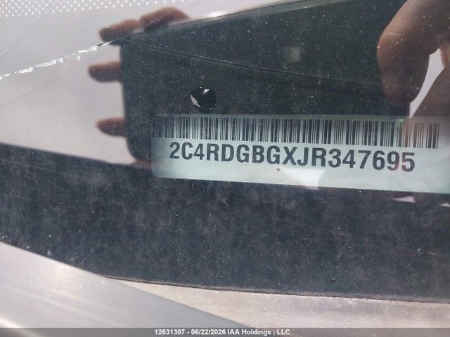 2C4RDGBGXJR347695 Dodge Grand Caravan Cvp/sxt