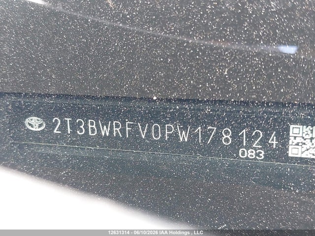 Продаж на аукціоні авто 2023 Toyota Rav4 Hybrid Le, vin: 2T3BWRFV0PW178124, номер лоту: 12631314