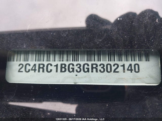 2C4RC1BG3GR302140 Chrysler Town &amp; Country Touring