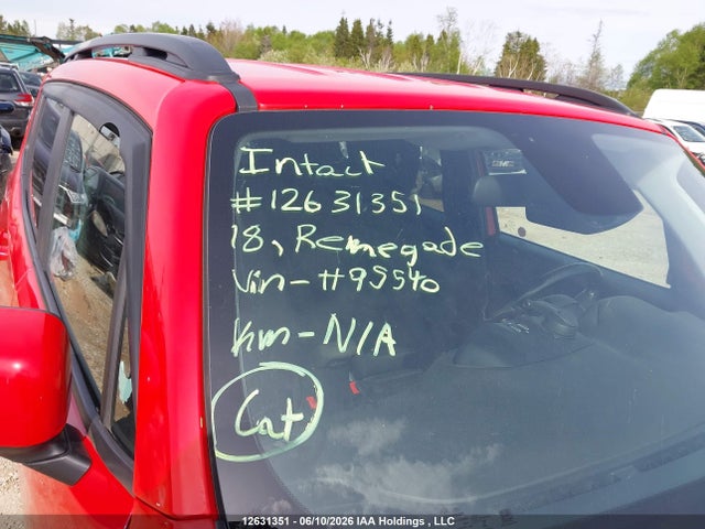 Продажа на аукционе авто 2018 Jeep Renegade Latitude, vin: ZACCJBBB4JPH95540, номер лота: 12631351