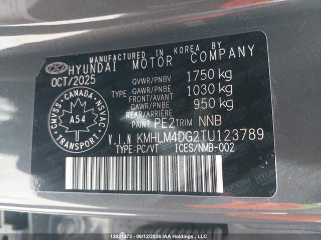 Hyundai Elantra Preferred With Tech Package 2026 KMHLM4DG2TU123789 Image 19