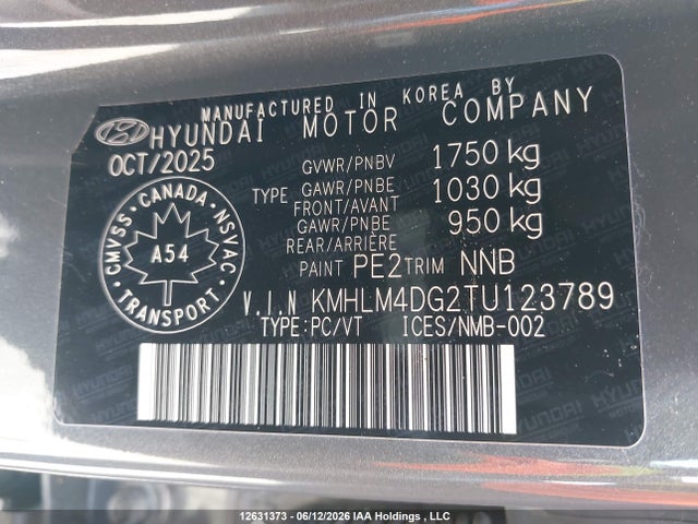Hyundai Elantra Preferred With Tech Package 2026 KMHLM4DG2TU123789 Image 9
