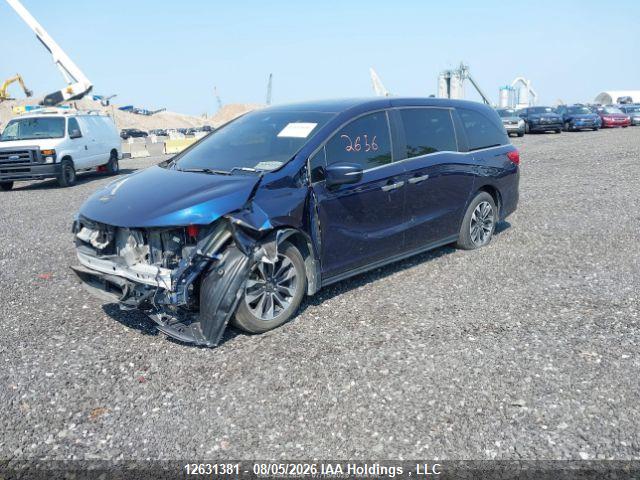 Aukcja sprzedaży 2022 Honda Odyssey Exl, vin: 5FNRL6H68NB503651, numer aukcji: 12631381