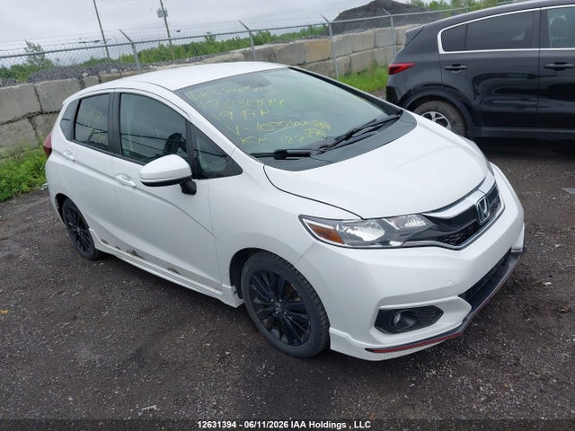 2019 Honda Fit Sport მანქანა იყიდება აუქციონზე, vin: 3HGGK5G6XKM103749, აუქციონის ნომერი: 12631394