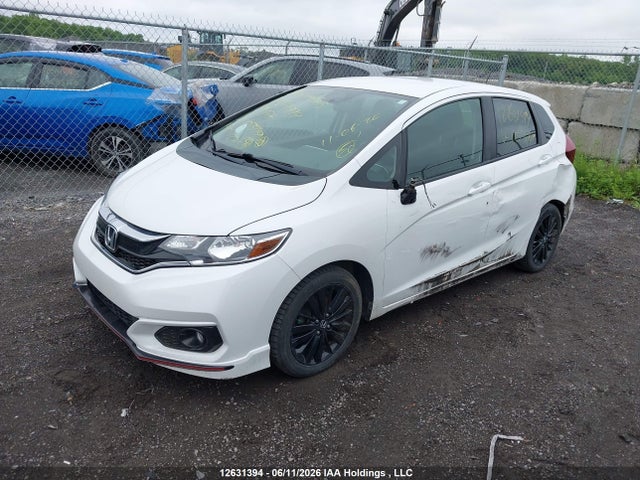 2019 Honda Fit Sport მანქანა იყიდება აუქციონზე, vin: 3HGGK5G6XKM103749, აუქციონის ნომერი: 12631394