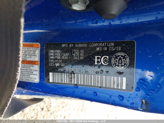 JF1ZCAC16J8601687 Subaru Brz 2.0 Limited/blue.series
