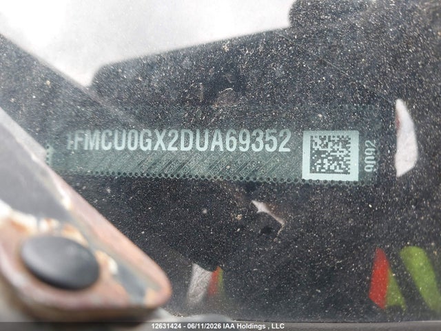 Продажа на аукционе авто 2013 Ford Escape, vin: 1FMCU0GX2DUA69352, номер лота: 12631424