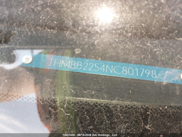 Aukcja sprzedaży 1992 Honda Prelude Si Alb/sr, vin: JHMBB2254NC801798, numer aukcji: 12631426