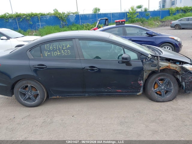 Продаж на аукціоні авто 2013 Honda Civic Lx, vin: 2HGFB2F42DH107323, номер лоту: 12631427
