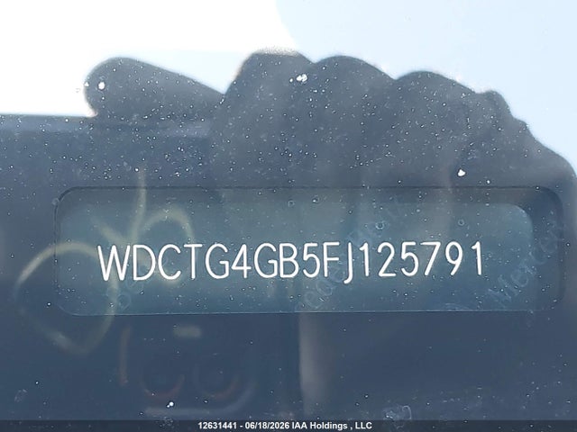WDCTG4GB5FJ125791 Mercedes-Benz Gla 250 4matic