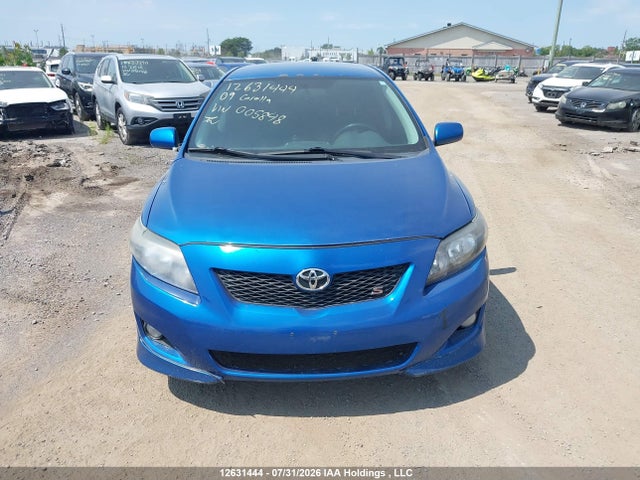 2009 Toyota Corolla მანქანა იყიდება აუქციონზე, vin: 2T1BU40E29C005848, აუქციონის ნომერი: 12631444