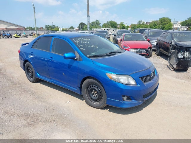 2009 Toyota Corolla მანქანა იყიდება აუქციონზე, vin: 2T1BU40E29C005848, აუქციონის ნომერი: 12631444