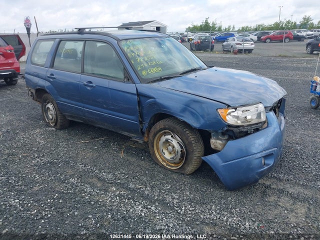 12631445 :رقم المزاد ، JF1SG65697H723559 vin ، 2007 Subaru Forester 2.5x Premium مزاد بيع