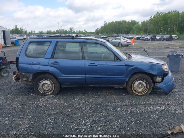 12631445 :رقم المزاد ، JF1SG65697H723559 vin ، 2007 Subaru Forester 2.5x Premium مزاد بيع