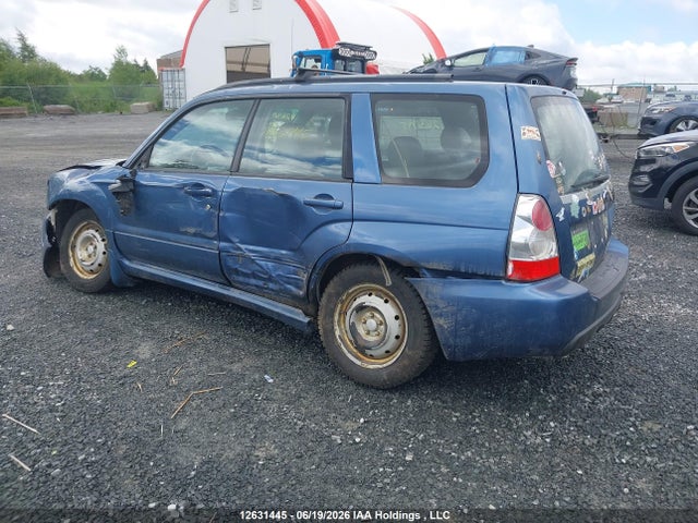 12631445 :رقم المزاد ، JF1SG65697H723559 vin ، 2007 Subaru Forester 2.5x Premium مزاد بيع
