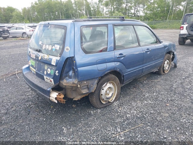 12631445 :رقم المزاد ، JF1SG65697H723559 vin ، 2007 Subaru Forester 2.5x Premium مزاد بيع
