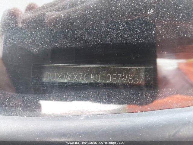 5UXWX7C50E0E79857 BMW X3 Xdrive35i