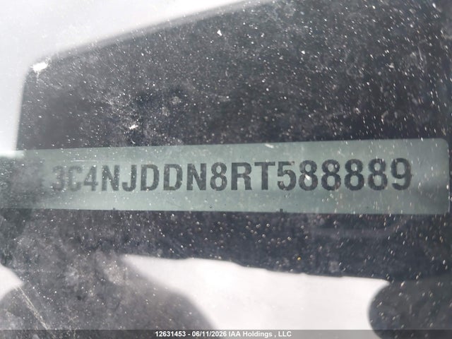 Продажа на аукционе авто 2024 Jeep Compass Trailhawk, vin: 3C4NJDDN8RT588889, номер лота: 12631453