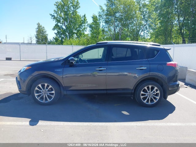 2016 Toyota Rav4 Hybrid Limited მანქანა იყიდება აუქციონზე, vin: JTMDJREV2GD027078, აუქციონის ნომერი: 12631459