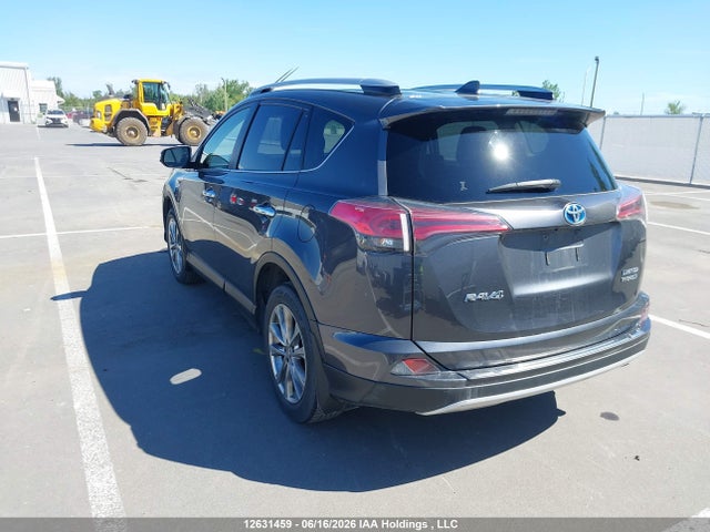 2016 Toyota Rav4 Hybrid Limited მანქანა იყიდება აუქციონზე, vin: JTMDJREV2GD027078, აუქციონის ნომერი: 12631459