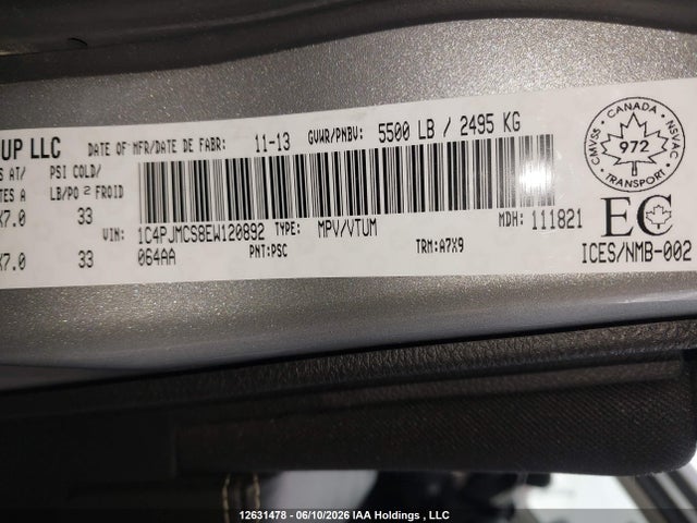 Jeep Cherokee Latitude 2014 1C4PJMCS8EW120892 Image 17