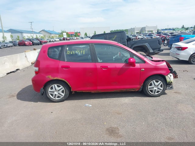 12631518 :رقم المزاد ، JHMGD38498S813430 vin ، 2008 Honda Fit مزاد بيع
