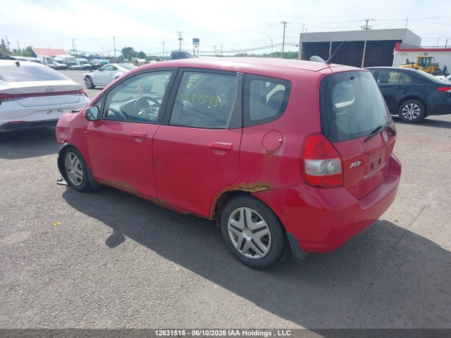 12631518 :رقم المزاد ، JHMGD38498S813430 vin ، 2008 Honda Fit مزاد بيع