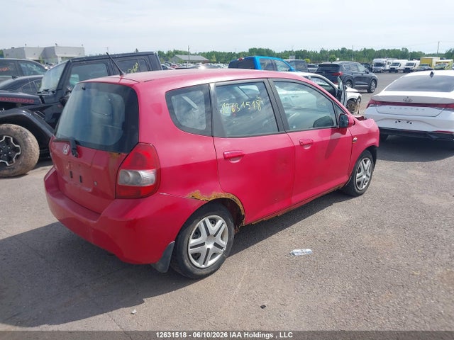 12631518 :رقم المزاد ، JHMGD38498S813430 vin ، 2008 Honda Fit مزاد بيع
