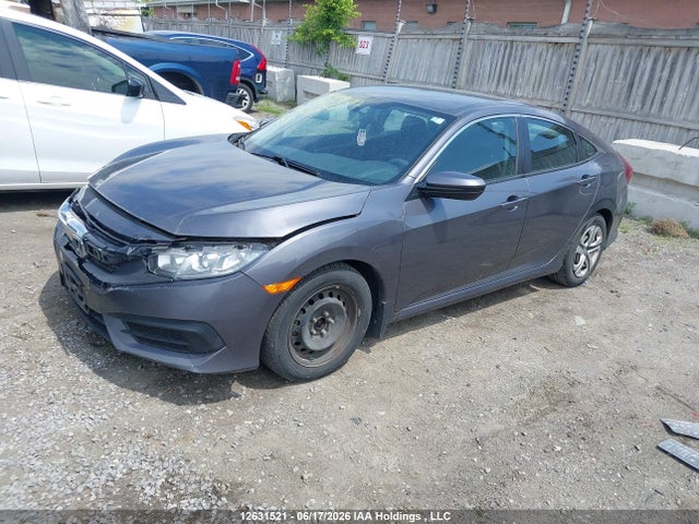 Honda Civic Lx 2017 2HGFC2F52HH018217 Image 2