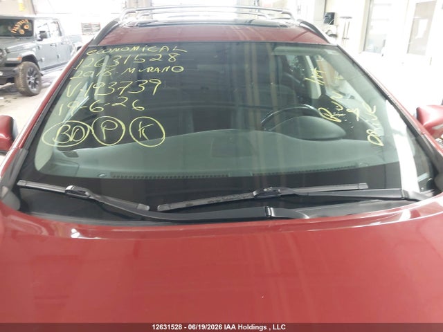 Aukcja sprzedaży 2018 Nissan Murano Midnight Edition/platinum/sl/sv, vin: 5N1AZ2MH0JN193739, numer aukcji: 12631528