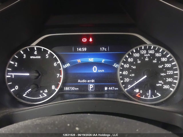 Aukcja sprzedaży 2018 Nissan Murano Midnight Edition/platinum/sl/sv, vin: 5N1AZ2MH0JN193739, numer aukcji: 12631528