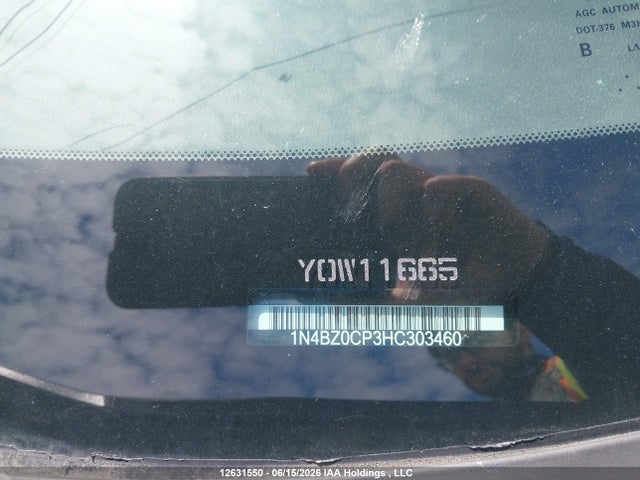 1N4BZ0CP3HC303460 Nissan Leaf S/sl/sv