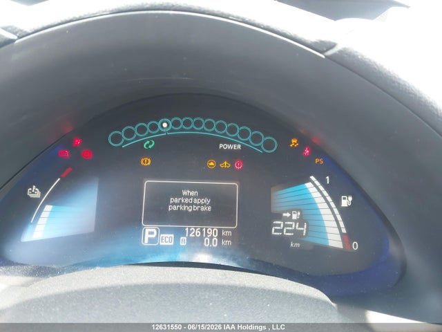 1N4BZ0CP3HC303460 Nissan Leaf S/sl/sv