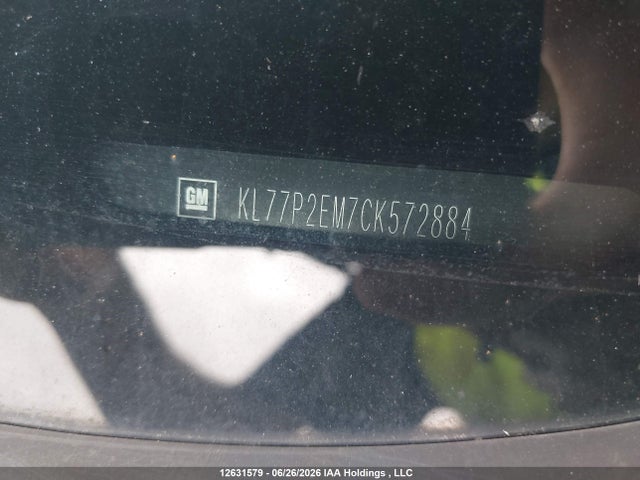 Aukcja sprzedaży 2012 Chevrolet Orlando 1lt/2lt, vin: KL77P2EM7CK572884, numer aukcji: 12631579