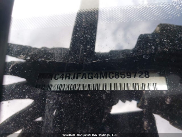 Aukcja sprzedaży 2021 Jeep Grand Cherokee Laredo, vin: 1C4RJFAG4MC859728, numer aukcji: 12631600