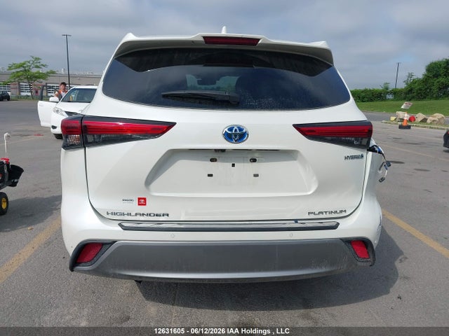 12631605 :رقم المزاد ، 5TDEBRCH7MS055750 vin ، 2021 Toyota Highlander Hybrid Limited مزاد بيع