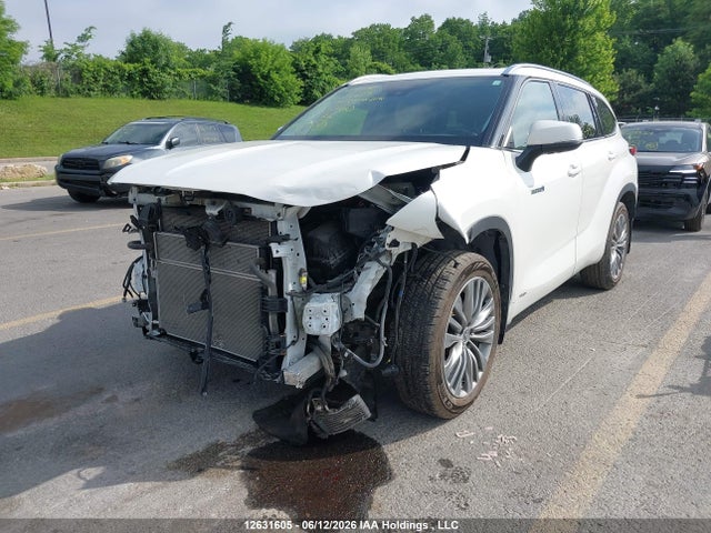 12631605 :رقم المزاد ، 5TDEBRCH7MS055750 vin ، 2021 Toyota Highlander Hybrid Limited مزاد بيع