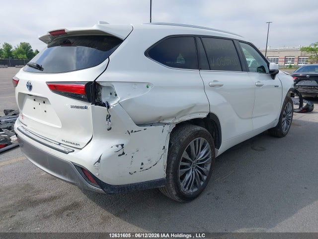 12631605 :رقم المزاد ، 5TDEBRCH7MS055750 vin ، 2021 Toyota Highlander Hybrid Limited مزاد بيع