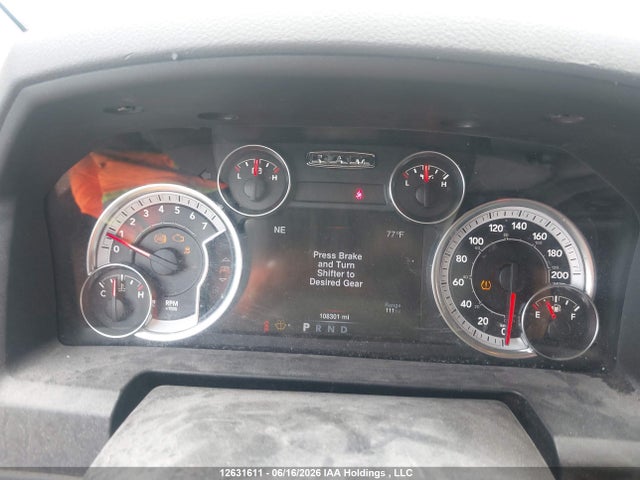 2013 Ram 1500 Slt მანქანა იყიდება აუქციონზე, vin: 1C6RR7GG7DS612416, აუქციონის ნომერი: 12631611