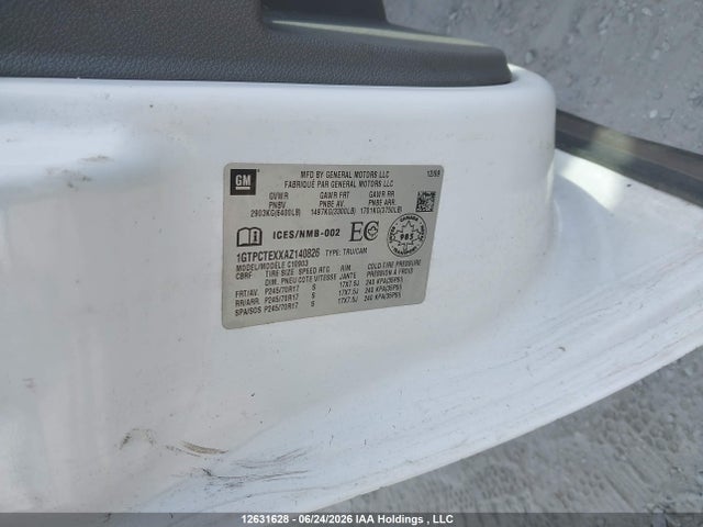 2010 Gmc Sierra C1500 მანქანა იყიდება აუქციონზე, vin: 1GTPCTEXXAZ140826, აუქციონის ნომერი: 12631628