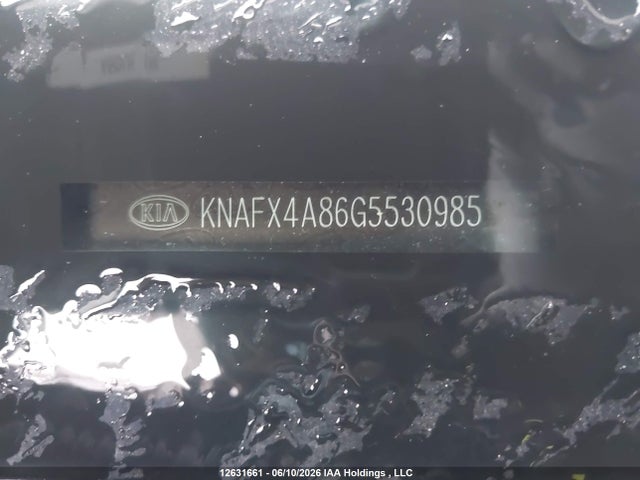 12631661 :رقم المزاد ، KNAFX4A86G5530985 vin ، 2016 Kia Forte 2.0l Ex/2.0l Ex Se مزاد بيع
