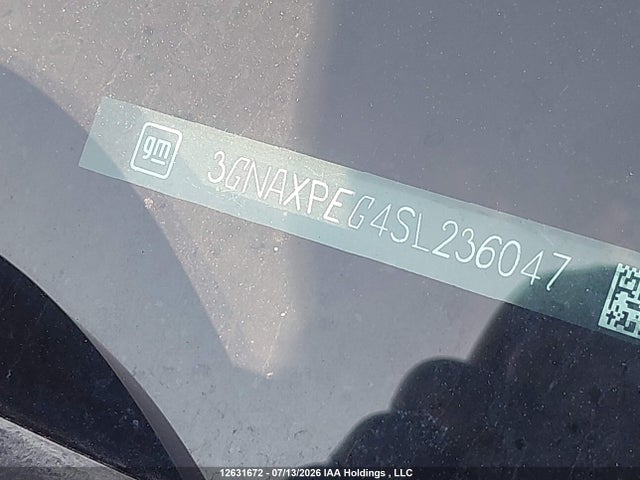 Aukcja sprzedaży 2025 Chevrolet Equinox Lt Awd, vin: 3GNAXPEG4SL236047, numer aukcji: 12631672