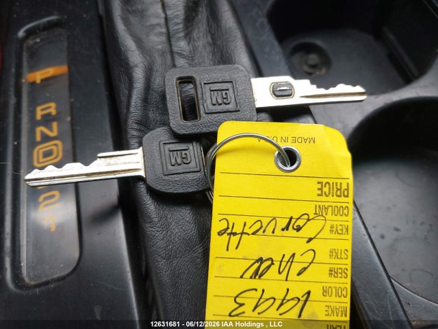 Продаж на аукціоні авто 1993 Chevrolet Corvette, vin: 1G1YY23P0P5112447, номер лоту: 12631681