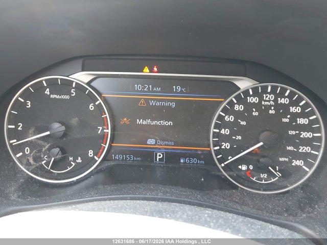 Продажа на аукционе авто 2022 Nissan Altima 2.5 Sr Midnight Edition, vin: 1N4BL4CWXNN302483, номер лота: 12631686