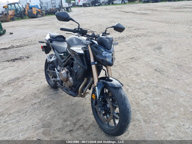 12631690 :رقم المزاد ، MLHPC6362N5300185 vin ، 2022 Honda Cb500 Fa مزاد بيع