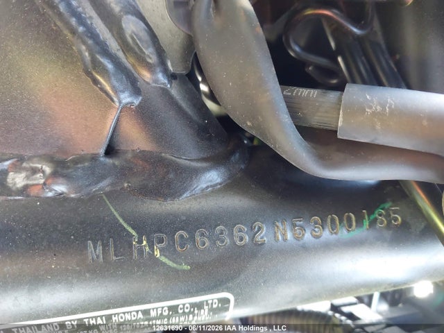 12631690 :رقم المزاد ، MLHPC6362N5300185 vin ، 2022 Honda Cb500 Fa مزاد بيع