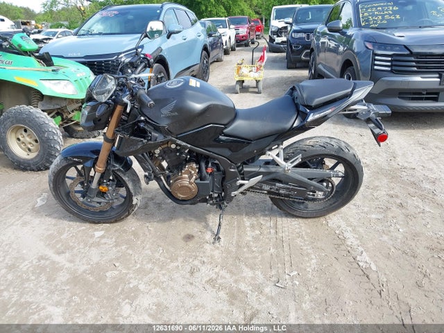 12631690 :رقم المزاد ، MLHPC6362N5300185 vin ، 2022 Honda Cb500 Fa مزاد بيع