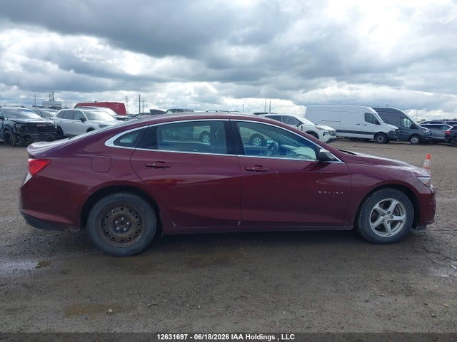 2016 Chevrolet Malibu Ls მანქანა იყიდება აუქციონზე, vin: 1G1ZB5STXGF191819, აუქციონის ნომერი: 12631697