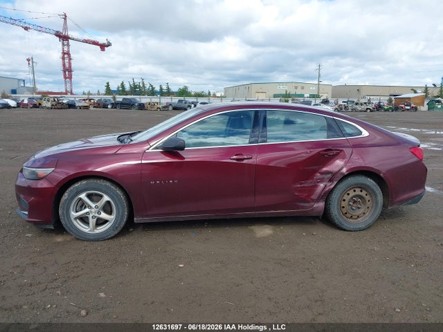 2016 Chevrolet Malibu Ls მანქანა იყიდება აუქციონზე, vin: 1G1ZB5STXGF191819, აუქციონის ნომერი: 12631697